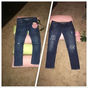 2 Pairs | Zara Denim Jeans Bundle | Size:10